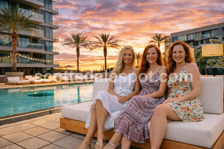 best hotels in old town scottsdale arizona girls rooftop pool