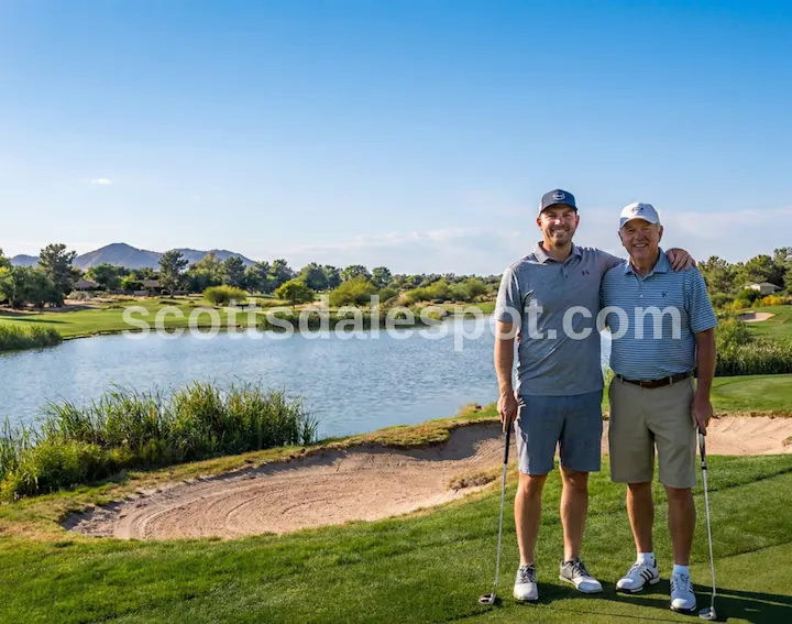 Camelback Golf Club Ambiente Course desert links Paradise Valley Arizona father son