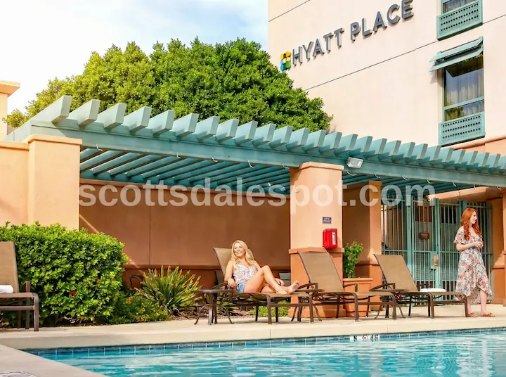 hyatt place scottsdale old town free breakfast free parking value hotel arizona girl pool