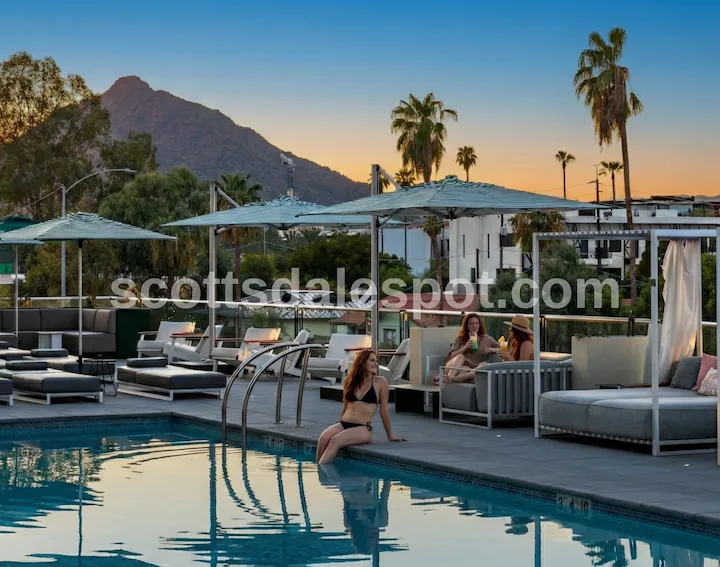 senna house scottsdale curio collection hilton pool cala restaurant old town boutique