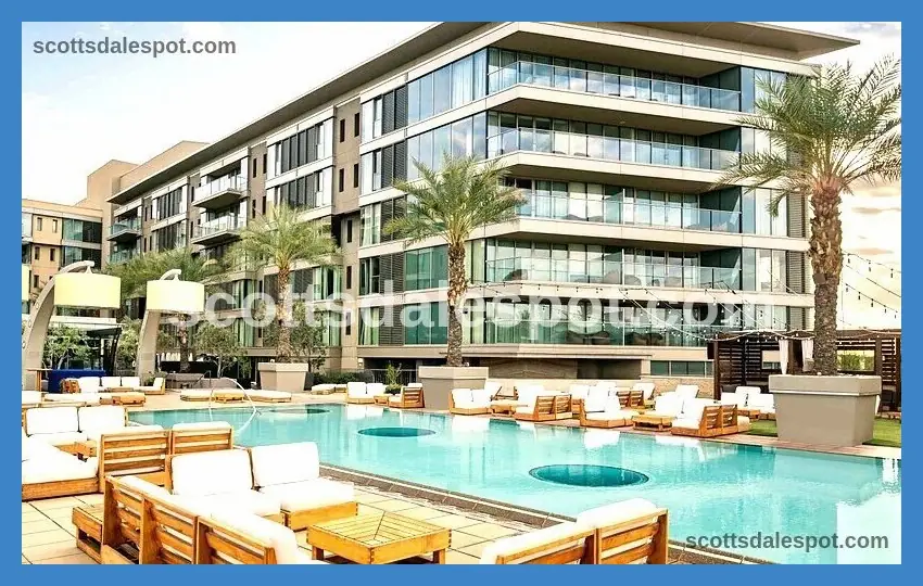 w scottsdale hotel wet deck rooftop pool party dayclub nightlife entertainment district arizona