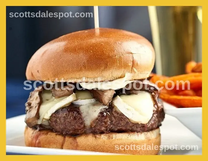 Blu Burger Grille upscale burger restaurant in North Scottsdale Arizona