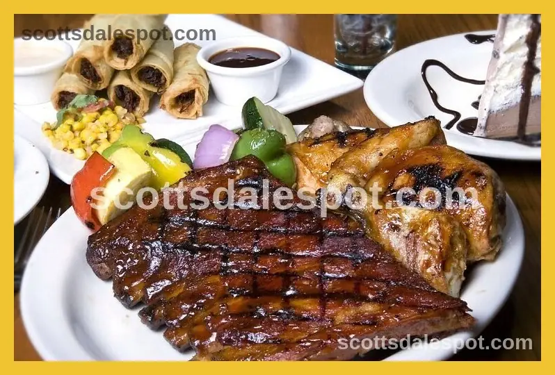 Bobby Q Scottsdale 20 hour smoked brisket with free donuts BBQ restaurant Phoenix