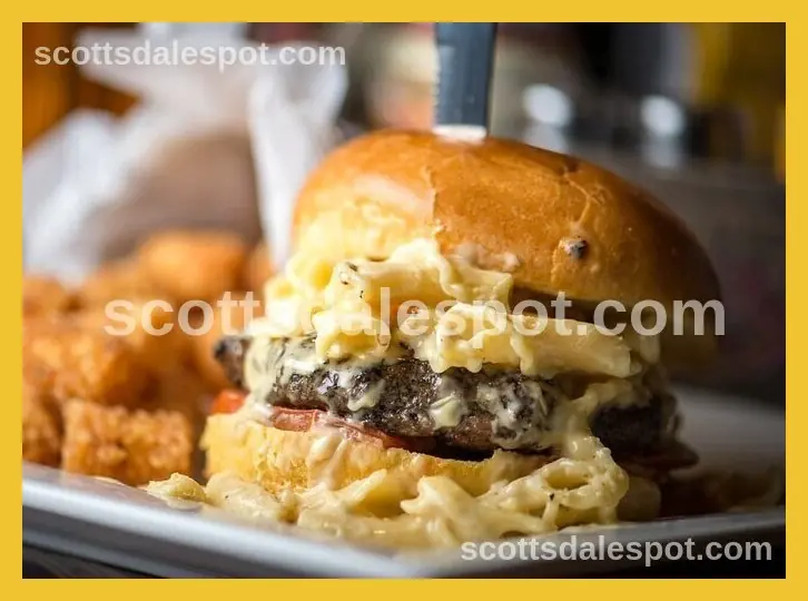Cold Beers and Cheeseburgers sports bar burger in Scottsdale