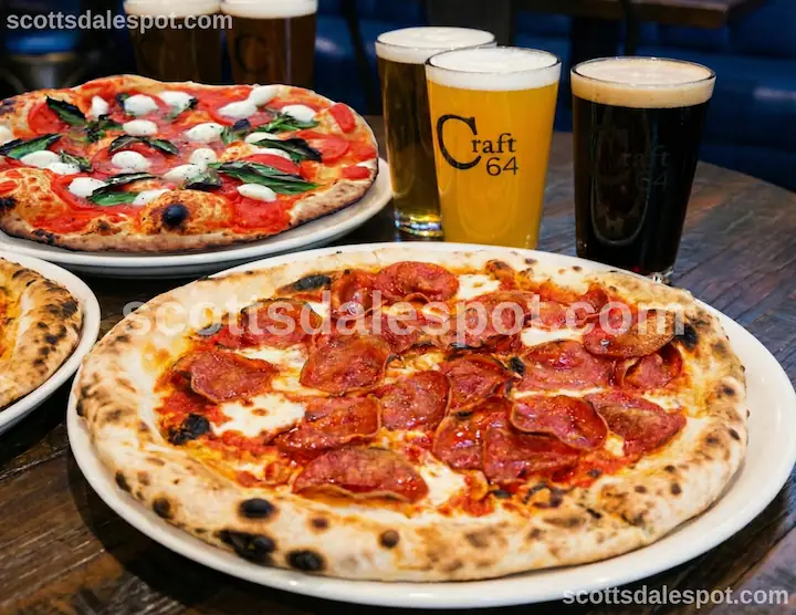 craft 64 scottsdale wood fired pizza craft beer old town arizona top 50 usa