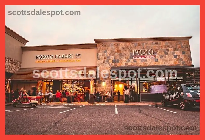 Authentic DOC certified Neapolitan pizza from wood fired oven at Pomo Pizzeria North Scottsdale Arizona