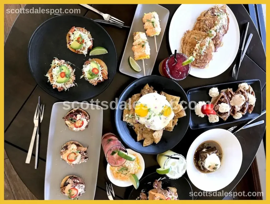 the mission scottsdale old town brunch latin cuisine patio