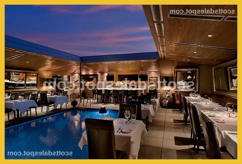 dominicks steakhouse scottsdale nye rooftop dinner poolside party new years 2025
