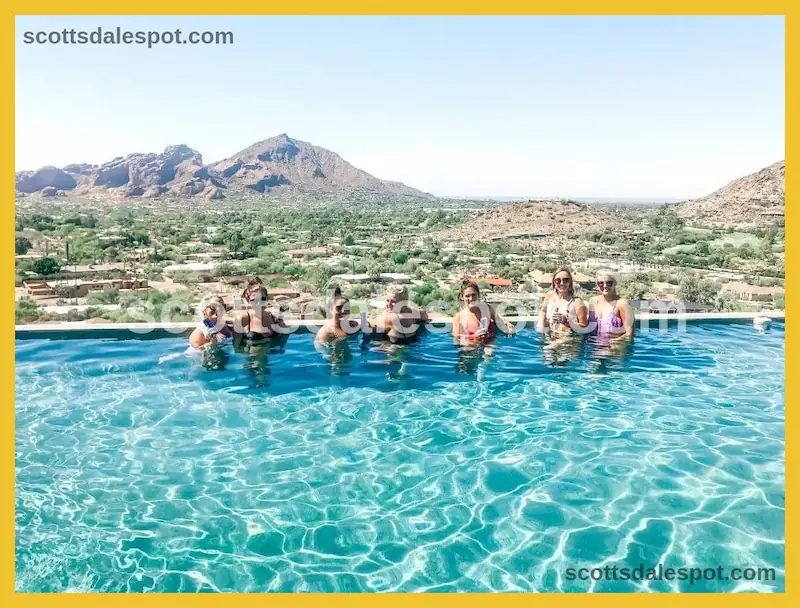 Maya Day Club Scottsdale bachelorette pool party cabanas DJ