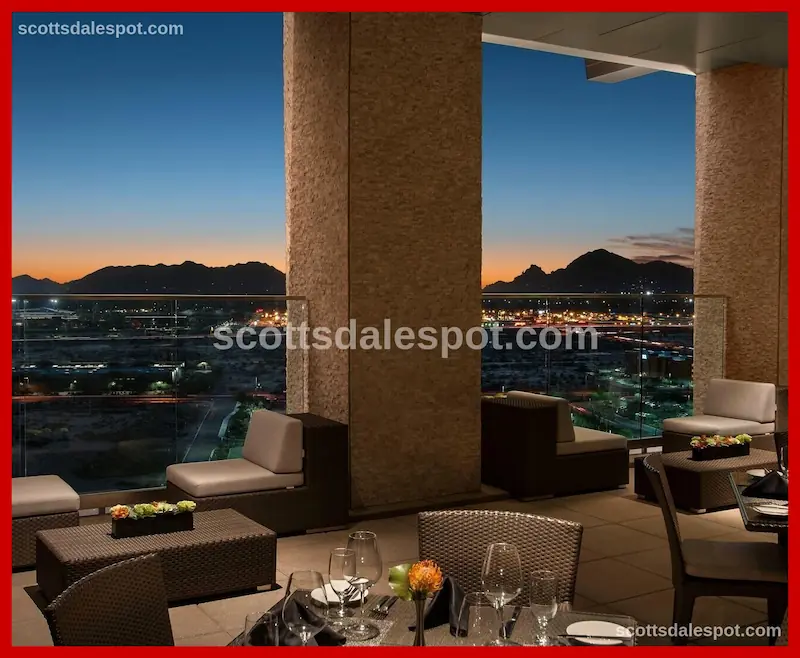 orange sky talking stick scottsdale romantic restaurant sunset views 15th floor fine dining