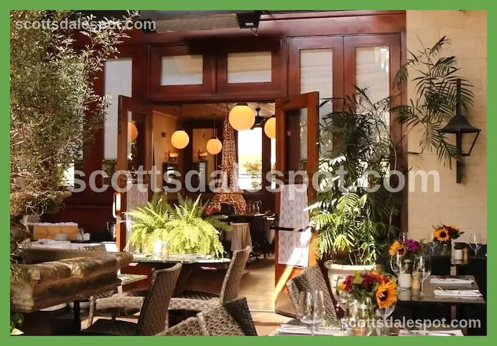 zinc bistro kierland commons north scottsdale french bistro lunch patio