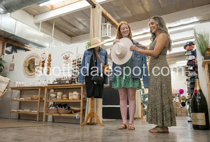 the merchantile of scottsdale indoor marketplace local vendors gifts