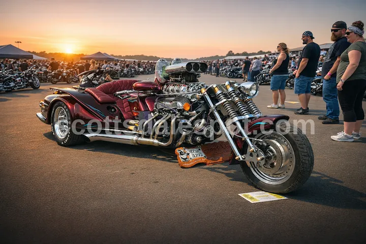 Arizona Bike Week custom motorcycle show Rat's Hole competition WestWorld Scottsdale with award-winning builds