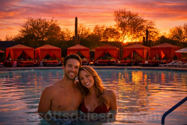 talking stick resort pool best hotels near polo party scottsdale