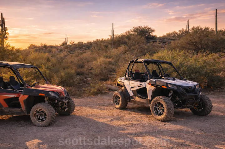Desert Dog Offroad sand buggy U-drive adventure tour Four Peaks Wilderness Arizona