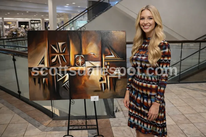 scottsdale art week fashion show phoenix fashion week indigenous wearable art woman