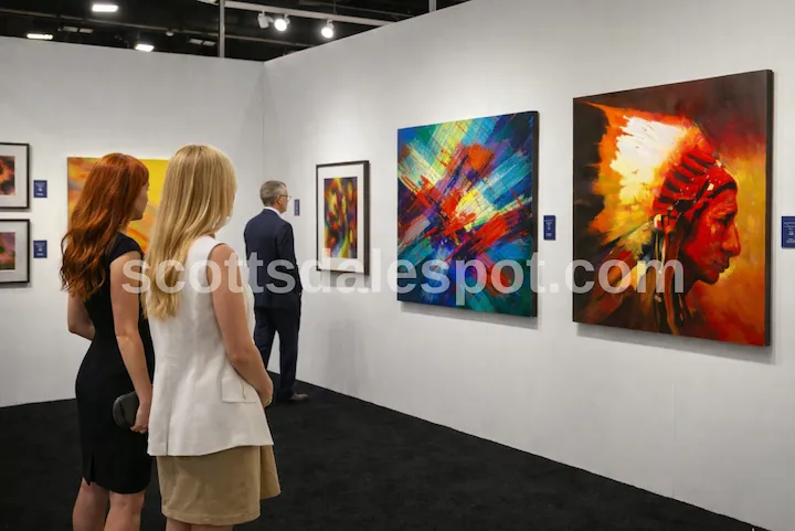 scottsdale az art galleries contemporary modern art westworld exhibition