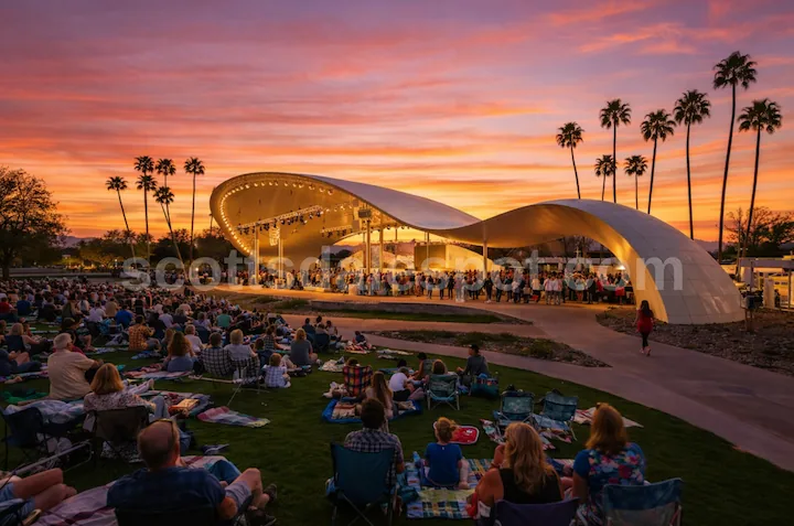 scottsdale civic center east bowl amphitheater jazz festival venue old town