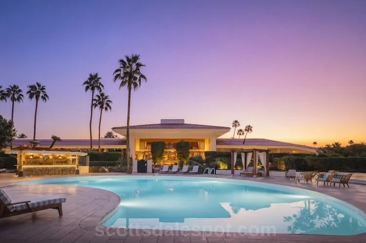 Best hotels in Scottsdale for couples with mountain views and romantic resort pools AZ