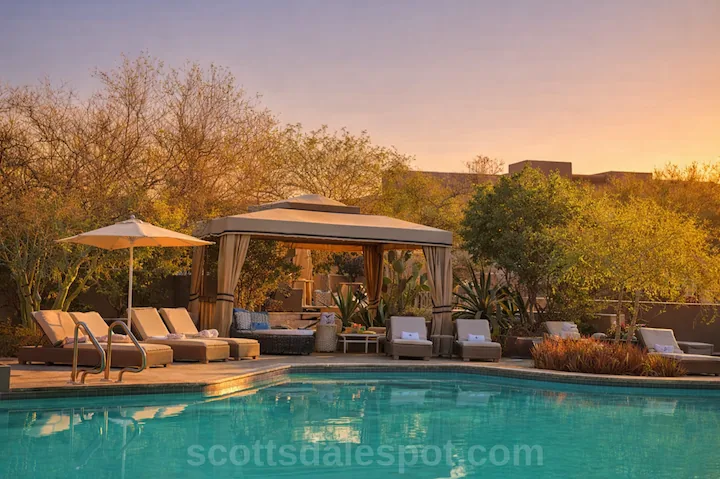 Luxury all-inclusive in Scottsdale Arizona Four Seasons Troon North casita desert