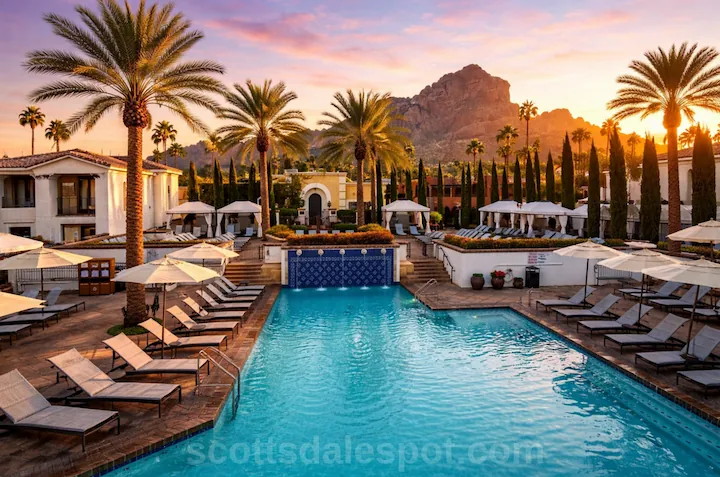 Joya Spa at Omni Montelucia - best spa resort for couples in Scottsdale with Moroccan design AZ