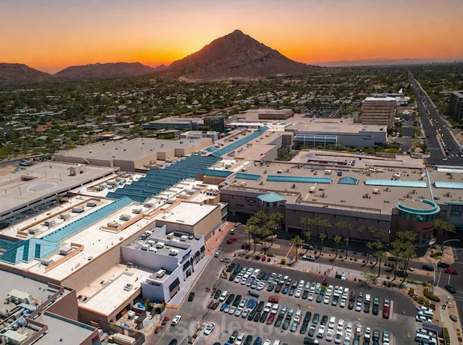 Getting Scottsdale Fashion Square parking garage free valet