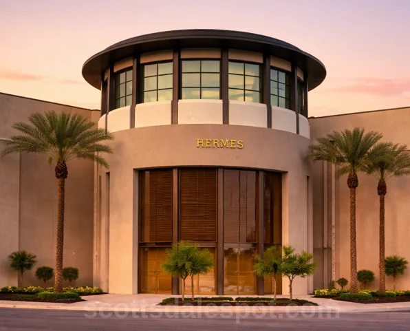 Hermès boutique Scottsdale Fashion Square first Arizona store