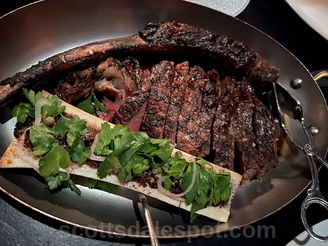 Maple & Ash Scottsdale AZ Waterfront Thanksgiving dinner steakhouse interior