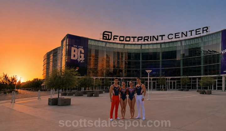 Xfinity US Gymnastics Championships at Mortgage Matchup Center in downtown Phoenix Arizona