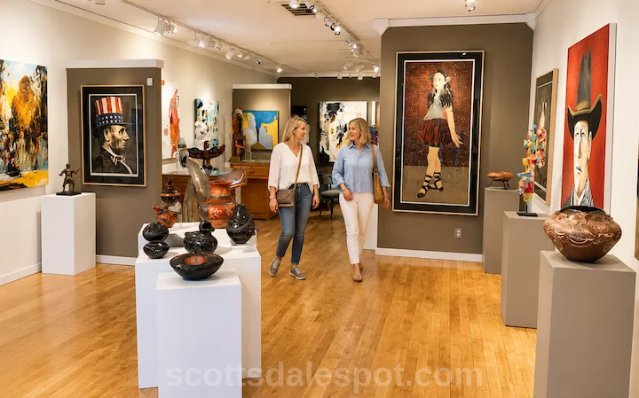 Faust Gallery scottsdale native american jewelry hopi zuni navajo art