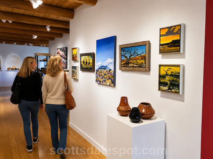King Galleries native american pottery Scottsdale art AZ